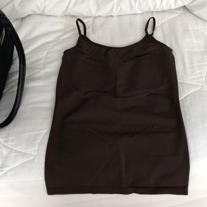 Brown camisole